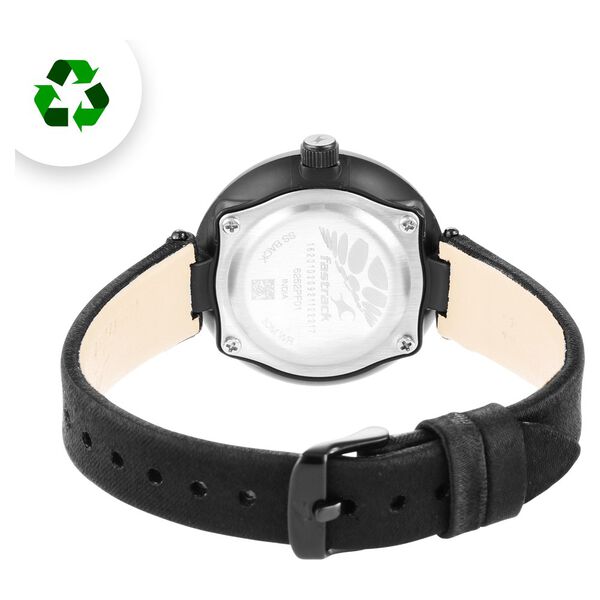 Fastrack Revibe Quartz Analog Black Dial Fabric Strap Watch for Girls - image number 5