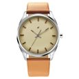 Fastrack After Dark Beige Dial Leather Strap Watch for Guys - image number 2