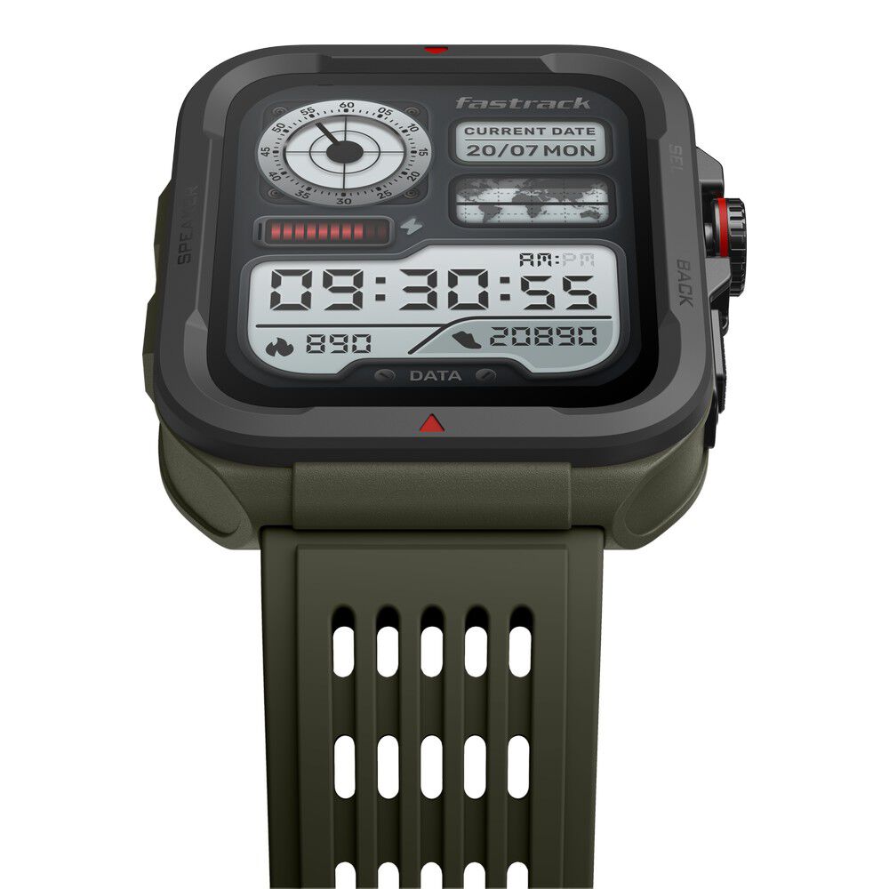 Rugged digital watch top