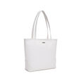 Fastrack Stylish Textured Tote Bag for Women | Trendy Casual Bag for Ladies, Women, Girls | Everyday College Bag Made of High-Quality Faux Leather (White) - image number 1