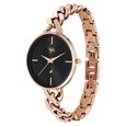 Vyb Spotlight By Fastrack Quartz Analog Black Dial Metal Strap Watch For Girls - image number 3