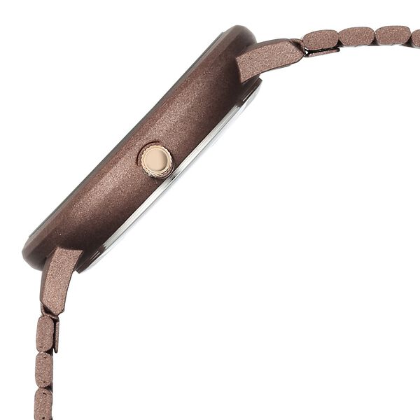 Fastrack Vyb Bliss Quartz Analog Brown Dial Metal Strap Watch For Girls - image number 5