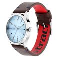 Fastrack I Love Me Quartz Analog Blue Dial Leather Strap Watch for Guys - image number 2