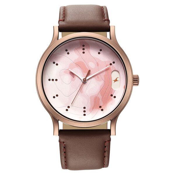 Fastrack Urban Camo Brown Dial Watch for Guys - image number 1