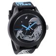 Fastrack Space Rover Quartz Analog Black Dial Silicone Strap Unisex Watch