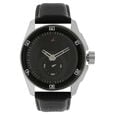 Fastrack Quartz Analog Black Dial Stainless Steel Strap Watch for Guys
