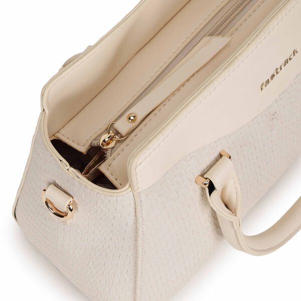 Ivory gridelle satchel - image number 6