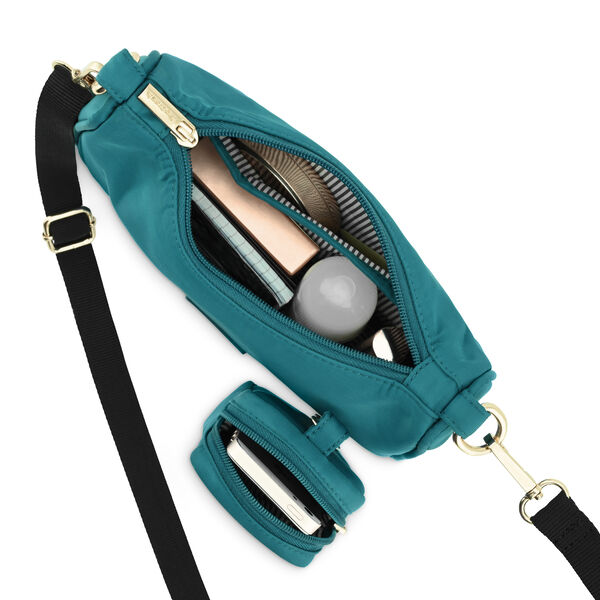 Fastrack Teal Blue Crossbody Sling Bag for Girls - image number 7