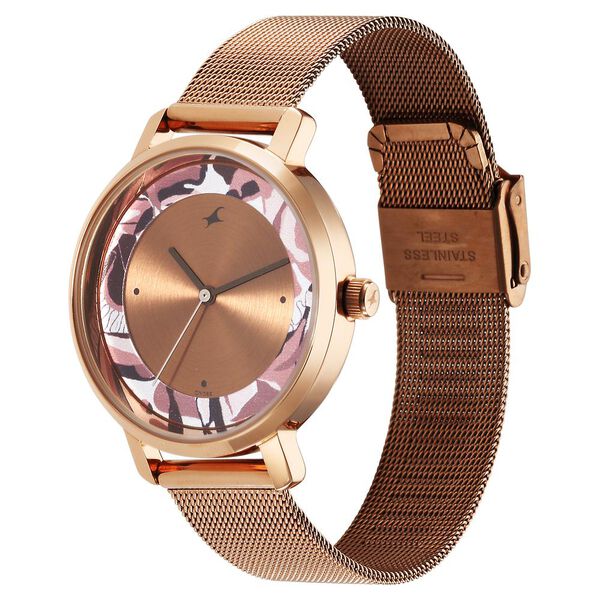 Fastrack Urban Camo Brown Dial Watch for Girls - image number 2