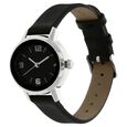 Fastrack Quartz Analog Black Dial Leather Strap Watch for Girls - image number 1