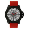 Fastrack Quartz Analog Silver Dial Plastic Strap Watch for Unisex