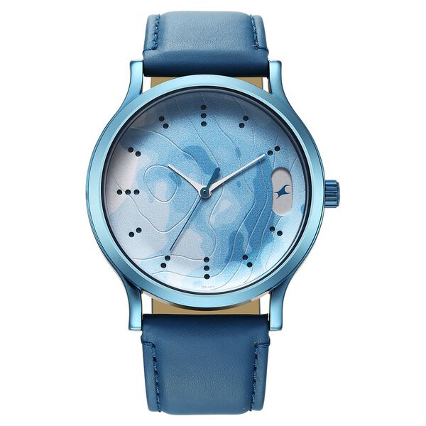 Fastrack Urban Camo Blue Dial Watch for Guys - image number 1