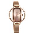 Fastrack Vyb Charmer Quartz Analog Rose Gold Dial Stainless Steel Strap Watch for Girls - image number 2