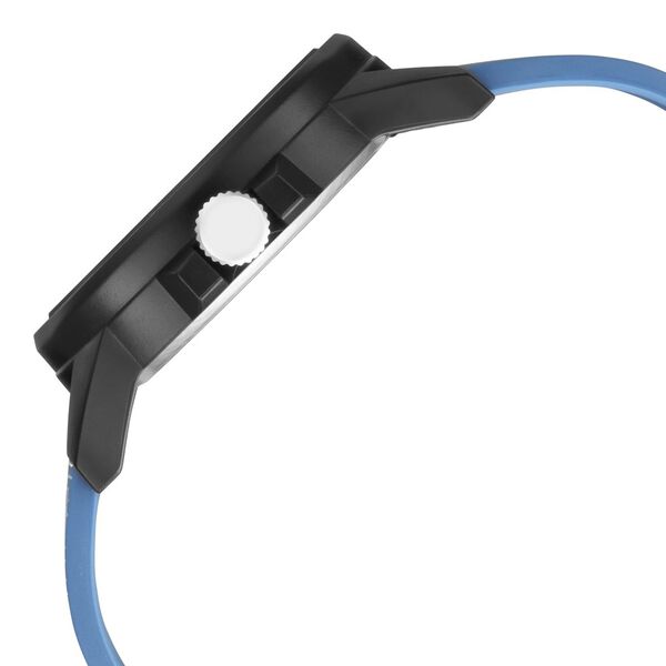 Fastrack Arcade Quartz Analog Blue Dial Silicone Strap Unisex Watch - image number 3