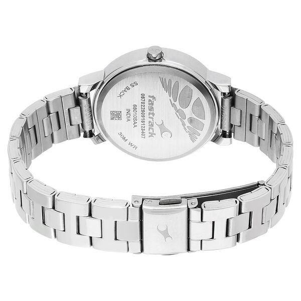 Fastrack Tropical Waters Quartz Analog Green Dial Metal Strap Watch for Girls - image number 4