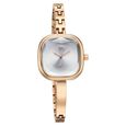 Vyb Aurora By Fastrack Quartz Analog Silver Dial Rose Gold Metal Strap Watch For Girls - image number 1