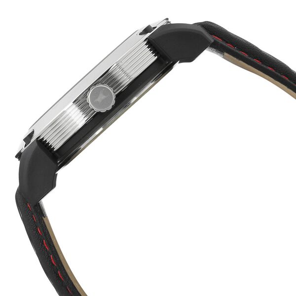 Fastrack Loopholes Quartz Analog White Dial Leather Strap Watch for Guys - image number 2