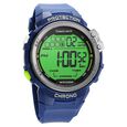 Fastrack Digital Dial Blue Silicone Strap Watch For Guys - image number 2