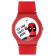 Fastrack Deadpool Quartz Analog Bicolour Dial Silicone Strap Unisex Watch