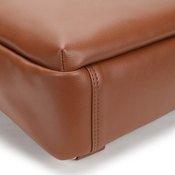 Fastrack Tan textured backpack - image number 9