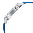 Fastrack Space Rover Quartz Analog with Date Silver Dial Leather Strap Watch for Girls - image number 3