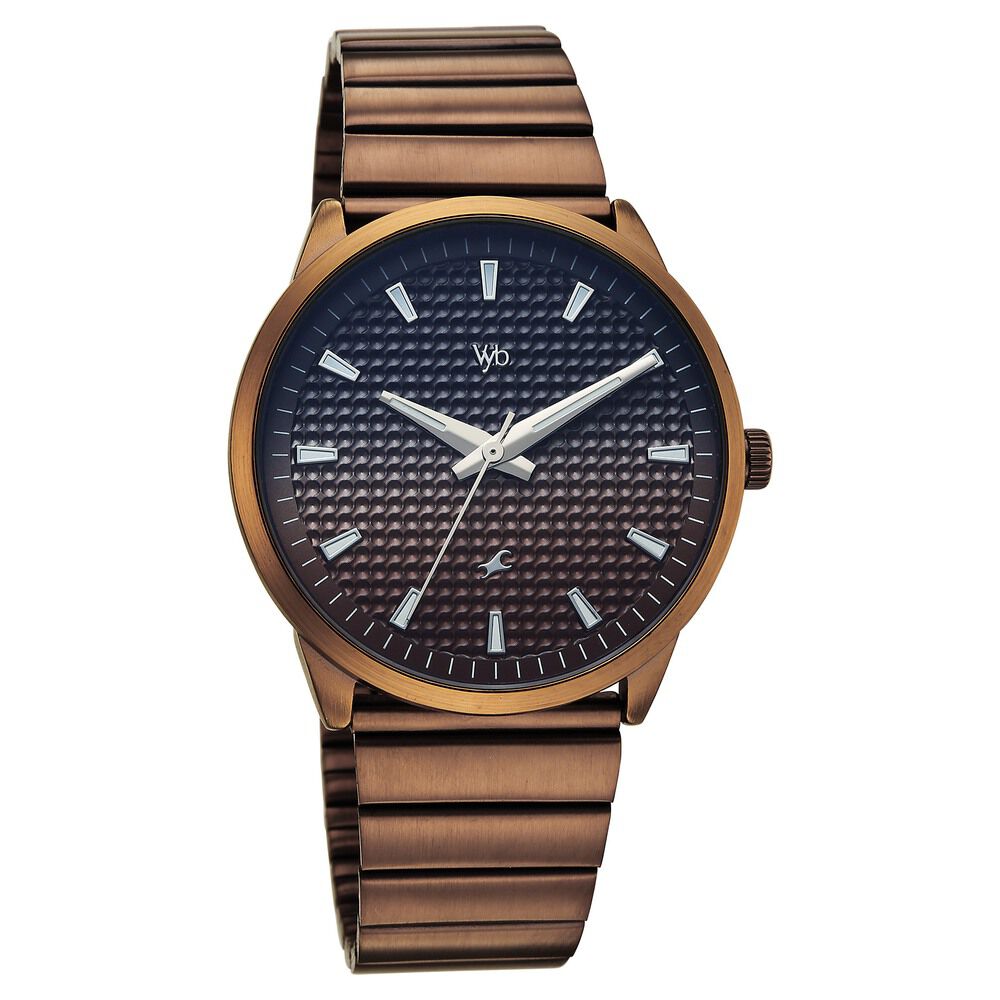 Buy Online Vyb Arcane By Fastrack Quartz Analog Two Toned Dial