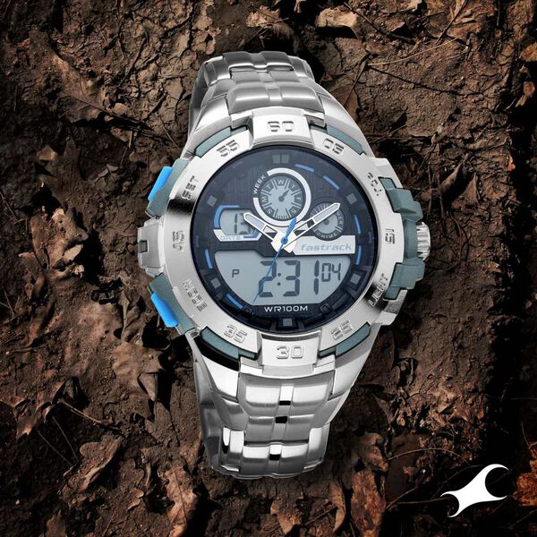 Fastrack Mean Machines Guys Ana Digi Watch - image number 0