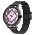 Fastrack Fit Outs Quartz Analog Pink Dial Metal Strap Watch for Girls - image number 2