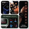 Fastrack Navstar Smartwatch 1.85" inch AMOLED Display, GPS, AI Chat, Offline Voice Commands, Functional Crown - image number 5