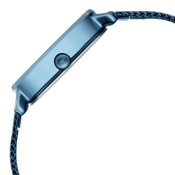 Fastrack Younique Quartz Analog Blue Dial Stainless Steel Strap Watch for Girls - image number 4