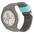 Fastrack Valentine Quartz Analog Grey Dial Silicone Strap Unisex Watch - image number 1
