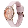 Vyb Manifester By Fastrack Quartz Analog Pink Dial Silicone Strap Watch For Girls - image number 3