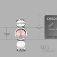 Vyb Showstopper By Fastrack Quartz Analog Pink Dial Silver Metal Strap Watch For Girls - image number 3