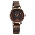 Fastrack Pulse Quartz Analog Brown Dial Stainless Steel Strap Watch for Girls - image number 1