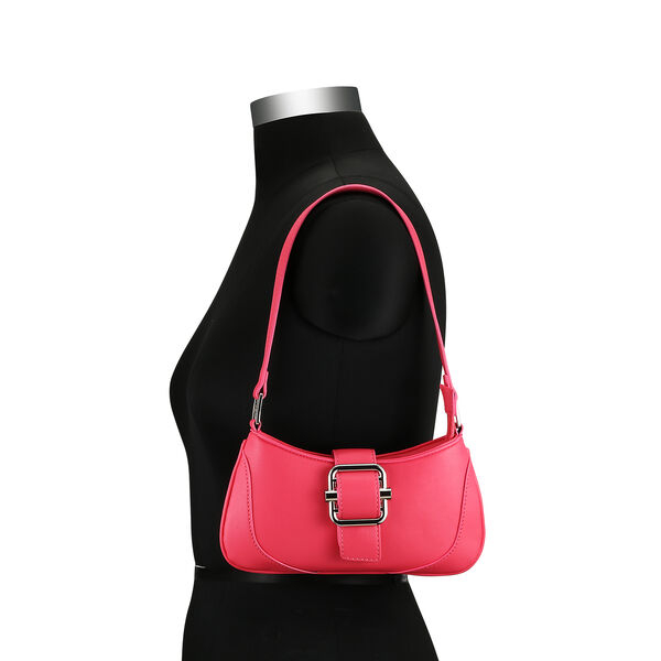 Fastrack Buckle Shoulder Bag in Pink - image number 4