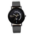 Fastrack Wear Your Look Quartz Analog with Day and Date Black Dial Leather Strap Watch for Girls - image number 1
