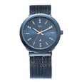 Fastrack Vyb Flare Quartz Analog Rose Gold Dial Metal Strap Watch for Girls
