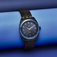 Fastrack Vyb Arcane Quartz Analog Blue Dial Black Color Metal Strap Watch For Guys - image number 0