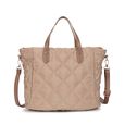 Gridline beige tote - image number 5