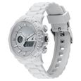 Fastrack Street line Quartz Analog Digital Grey Dial Silicone Strap Watch for Girls - image number 2