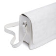 Fastrack Structured Shoulder Bag for Women | Trendy Shoulder Bag for Girls, Ladies, Women | Chic Textured Bag Made of High Quality Faux Leather (White) - image number 3