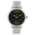 Fastrack Fundamentals Quartz Analog White Dial Stainless Steel Strap Watch for Guys
