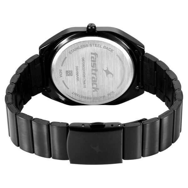 Fastrack 9 to Fine Analog with Brown Dial Metal Strap Watch for Guys - image number 5