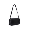 Fastrack Structured Shoulder Bag for Women | Trendy Shoulder Bag for Girls, Ladies, Women | Chic Textured Bag Made of High Quality Faux Leather (Black) - image number 1