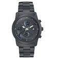 Fastrack Go Skate Quartz Multifunction Black Dial Stainless Steel Strap Watch for Guys - image number 1