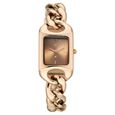 Vyb Prodigy By Fastrack Quartz Analog Brown Dial Rose Gold Metal Strap Watch For Girls - image number 0