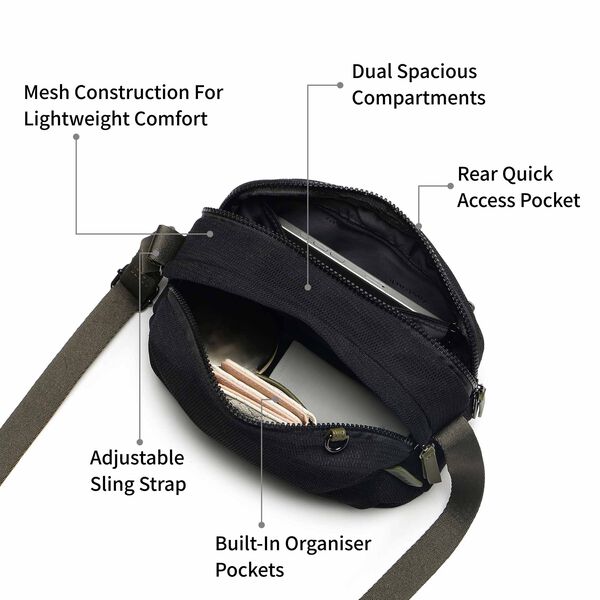 Fastrack MeshShift Sling - Black - image number 9