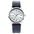Fastrack I Love Me Quartz Analog Silver Dial Leather Strap Watch for Guys - image number 1