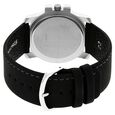 Fastrack Quartz Analog Silver Dial Leather Strap Watch for Guys - image number 3