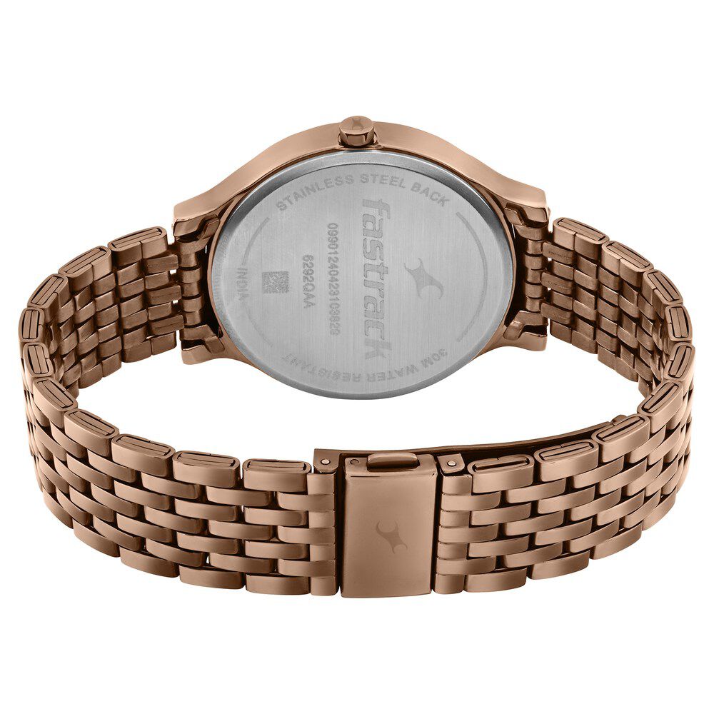 Fastrack watch hotsell stainless steel back